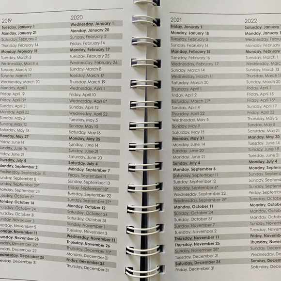 Carolina Pad planner notebook 8x6 lavender - Picture 4 of 5